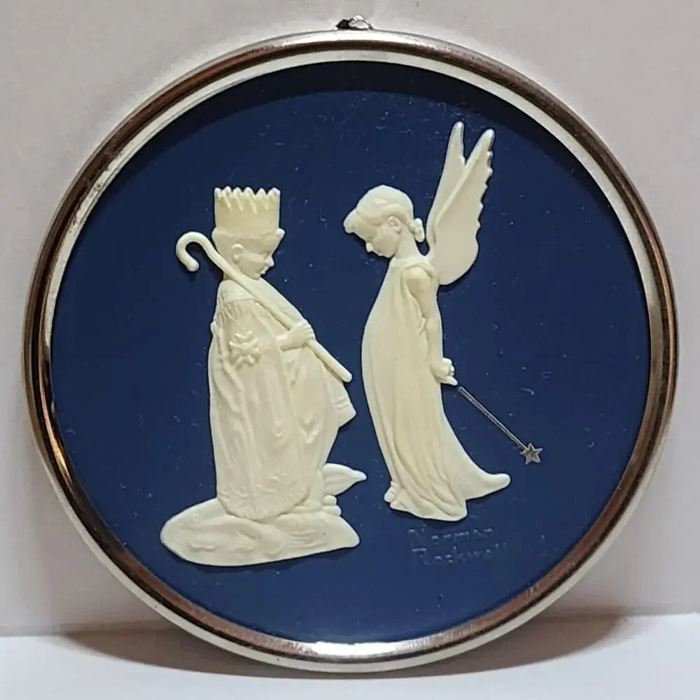 Vintage 1983 Norman Rockwell 4th In Series Dress Rehearsal Christmas Ornament 🎄